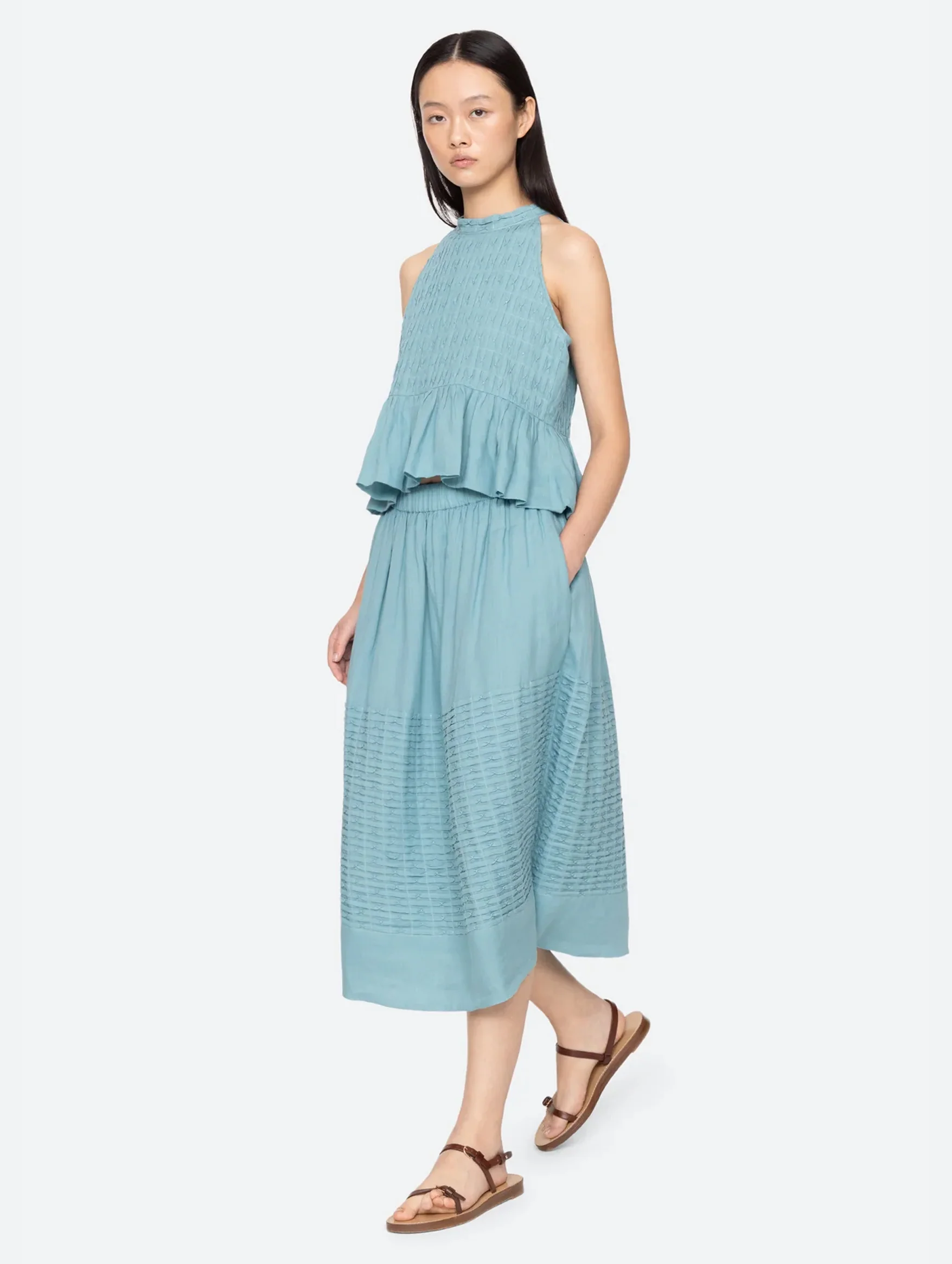 Violet Skirt in Blue - Image 5