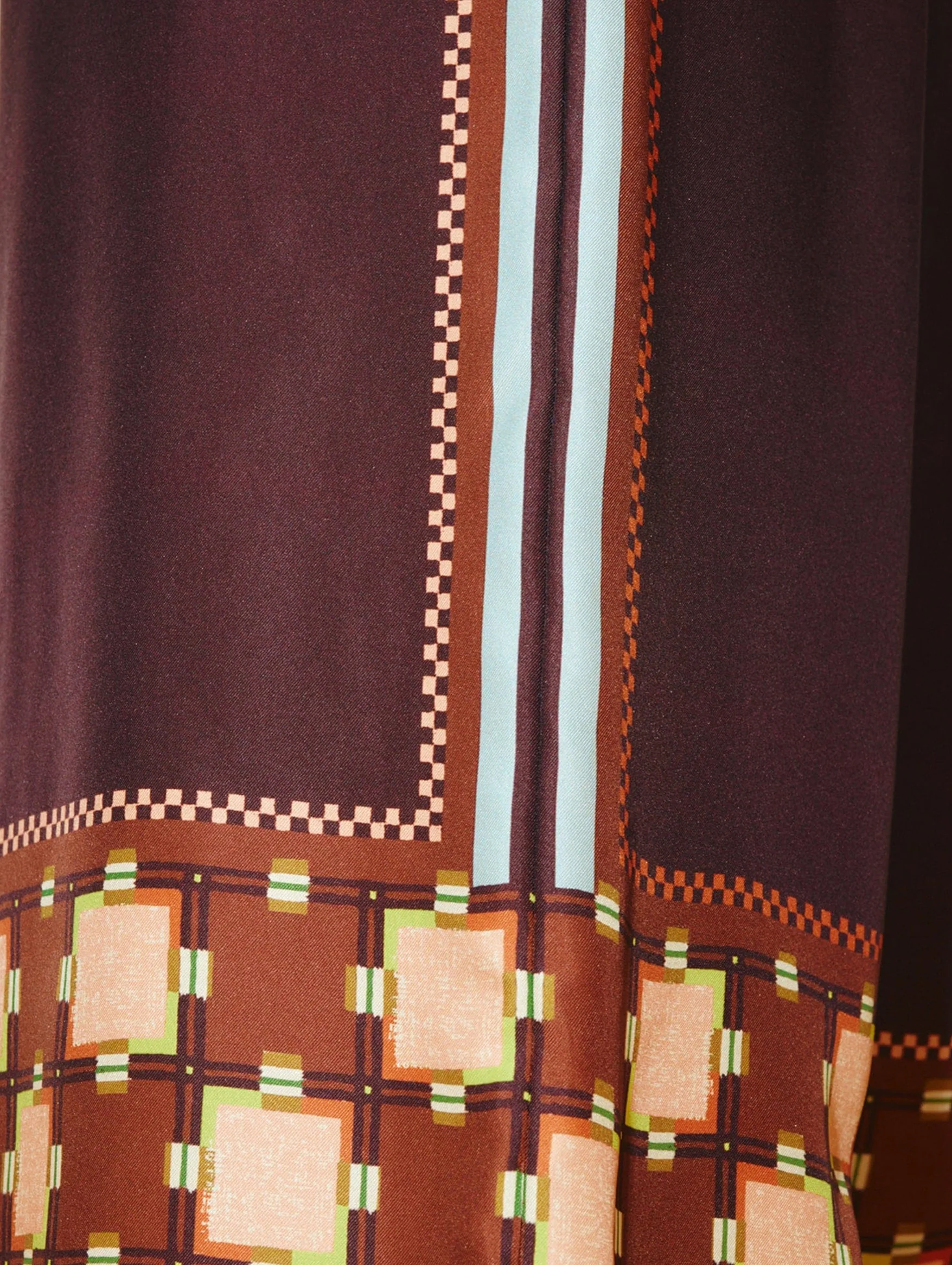 Wilson Silk Pant in Multi - Image 5